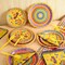 100 Pcs Mexican Themed Fiesta Party Plates Mexican Disposable Tableware for Cinco De Mayo Birthday Party Supply Including Plate Napkin Forks Taco Carnival Baby Shower Decoration for 25 Guests